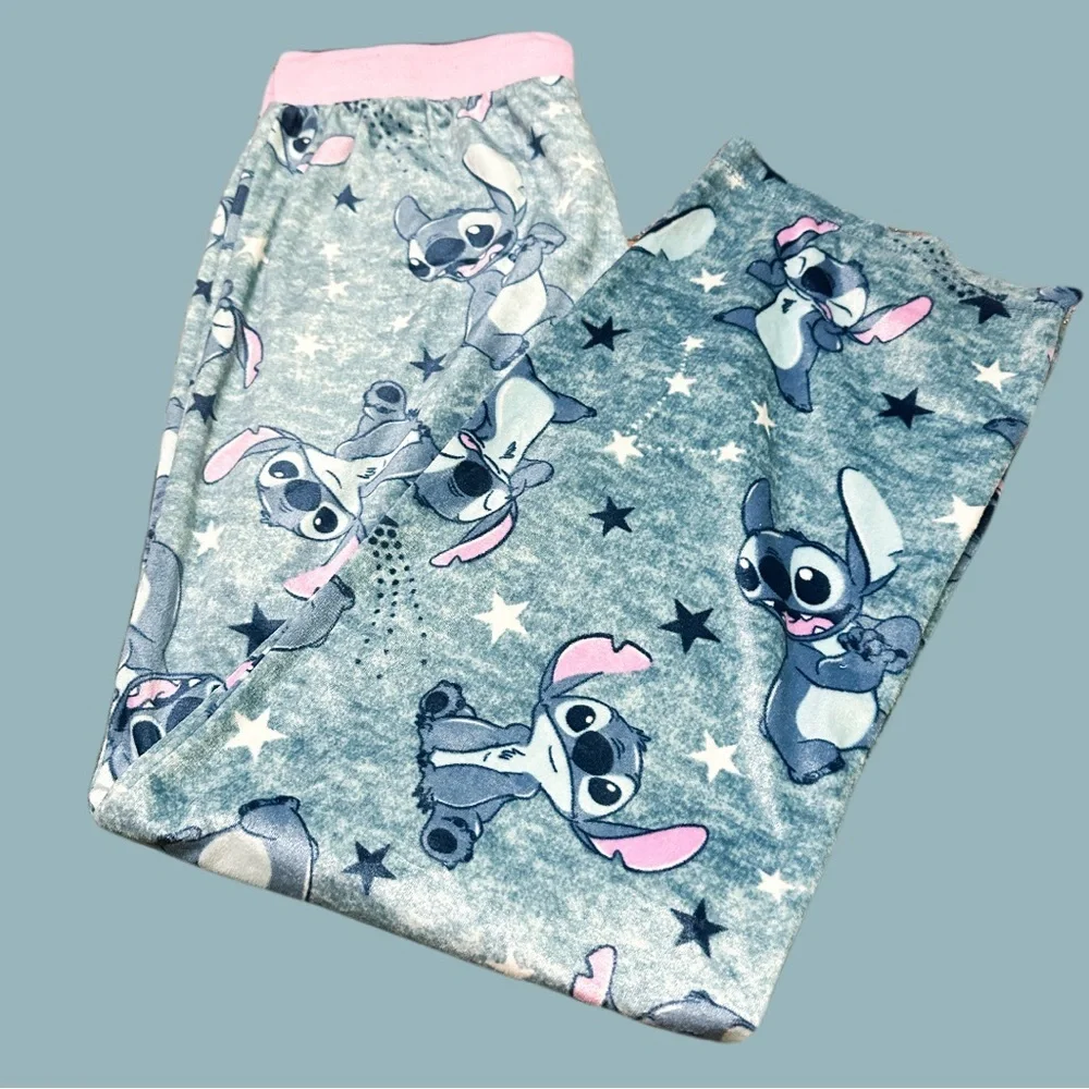 Disney Stitch Themed Pajama Pants size S - Picture 6 of 8